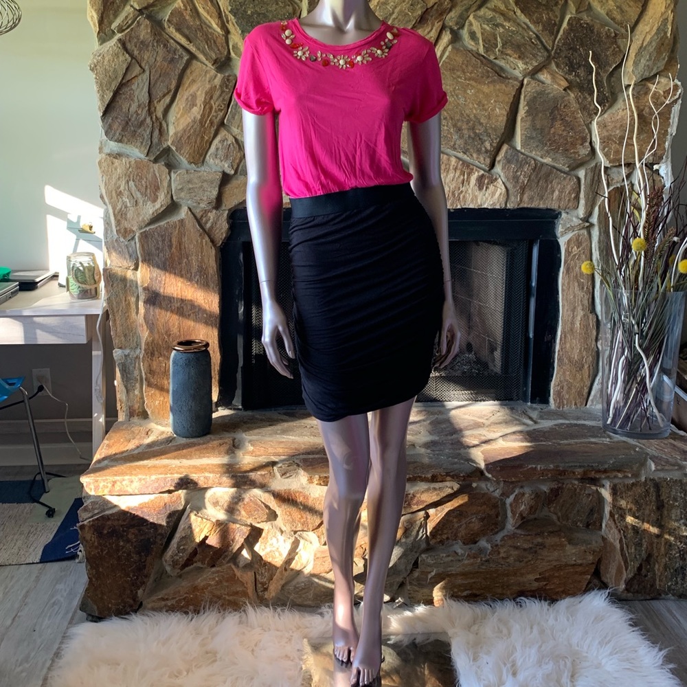 Juicy couture pink and black dress